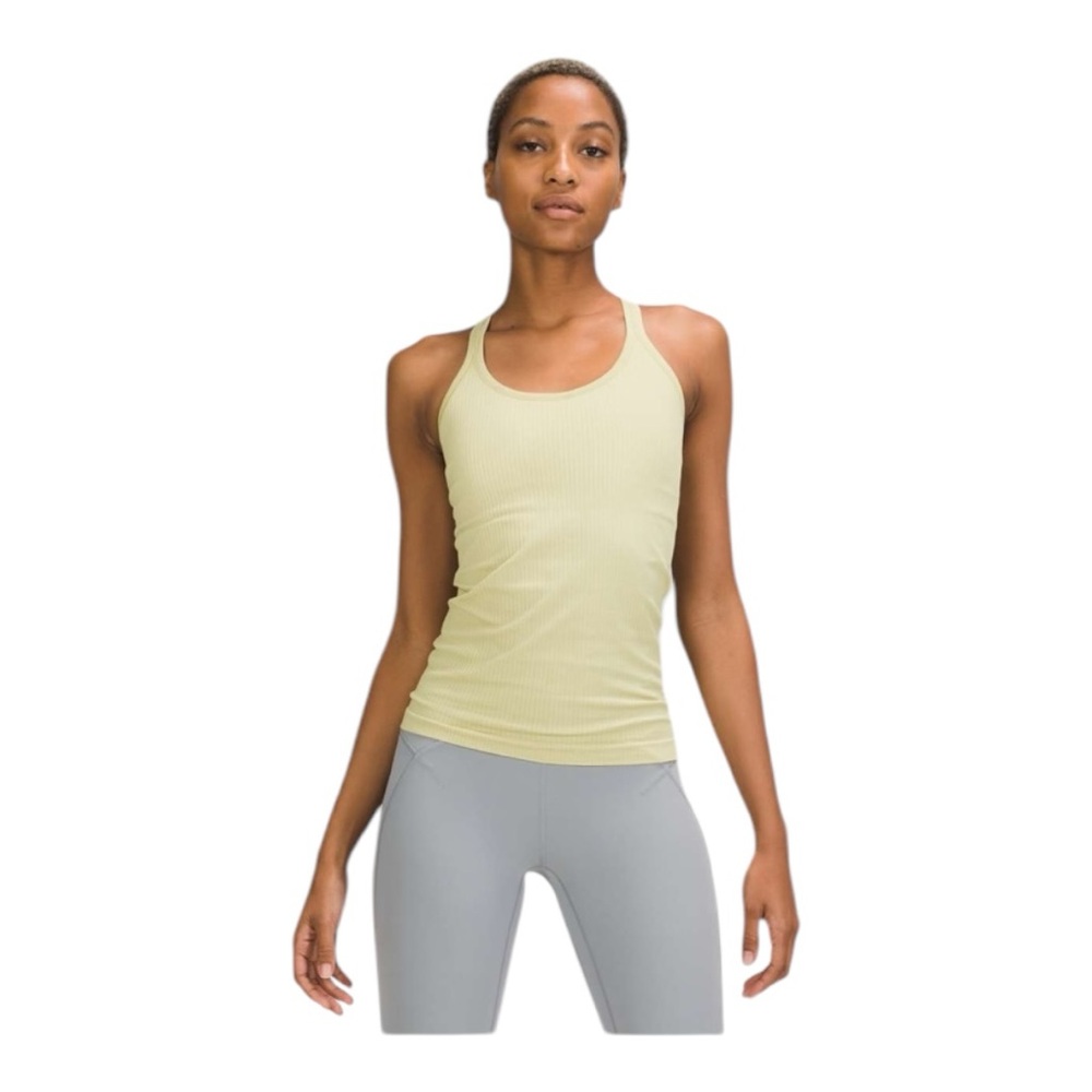 Lululemon Ebb to Street Shelf Bra Tank
Top *Light Support
Dew Green